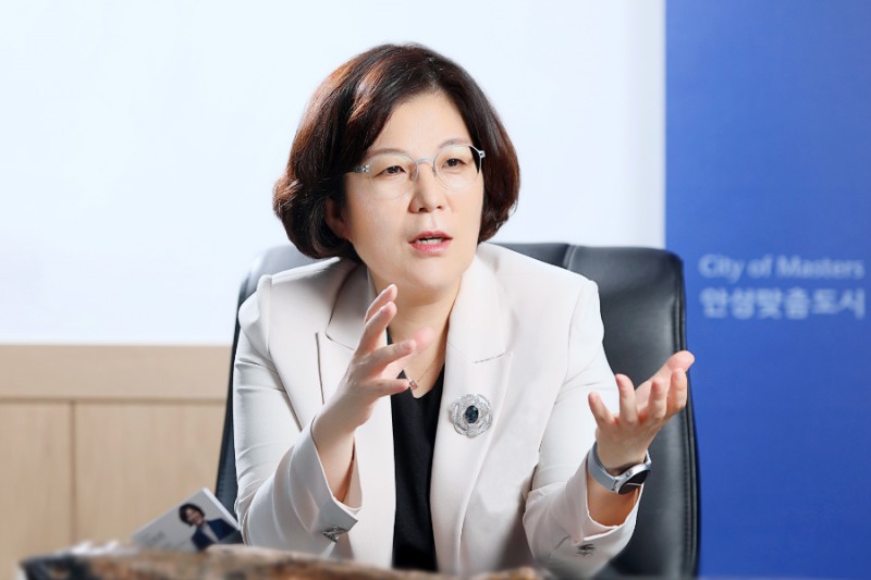 김보라 안성시장. /안성시