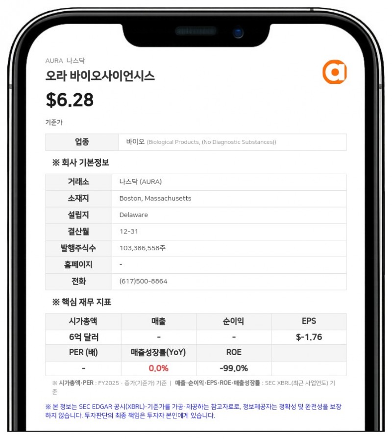 오라 바이오사이언시스, 이사회 신임 이사로 제레미 벤더 박사 임명
