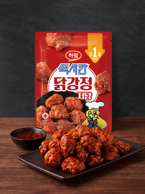 하림 맥시칸, 당 부담 낮춘 '저당 닭강정' 출시