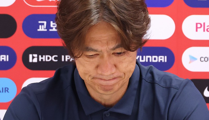 홍명보 감독 사퇴. / 사진=연합뉴스