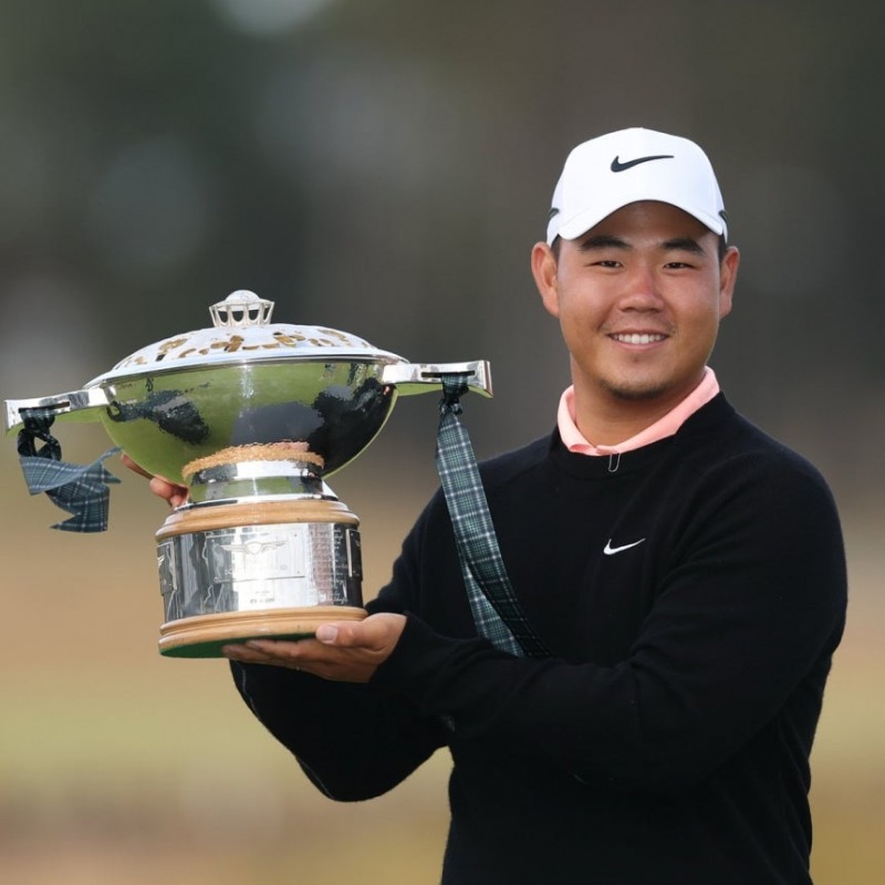 우승 김주형 / 사진=PGA 투어 소셜 미디어. 연합뉴스
