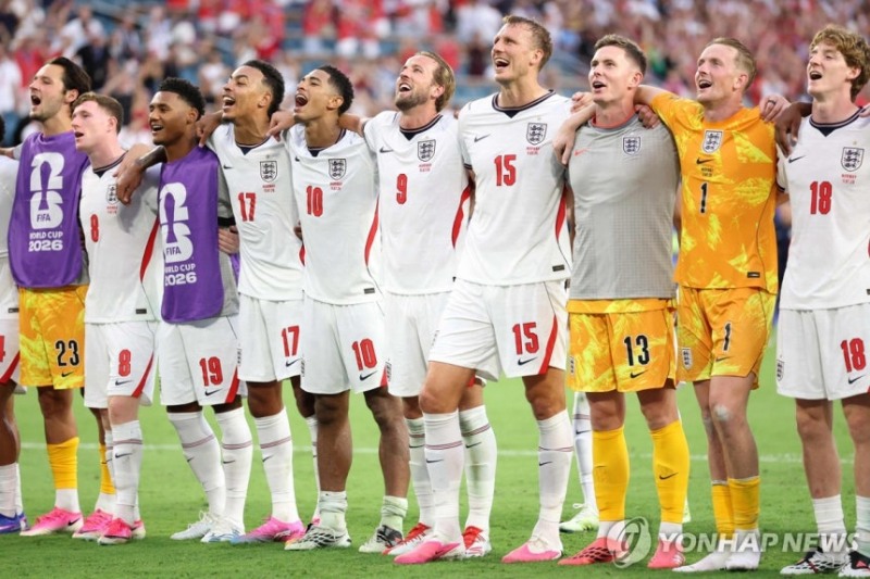 잉글랜드 축구 대표팀 / 사진=연합뉴스
