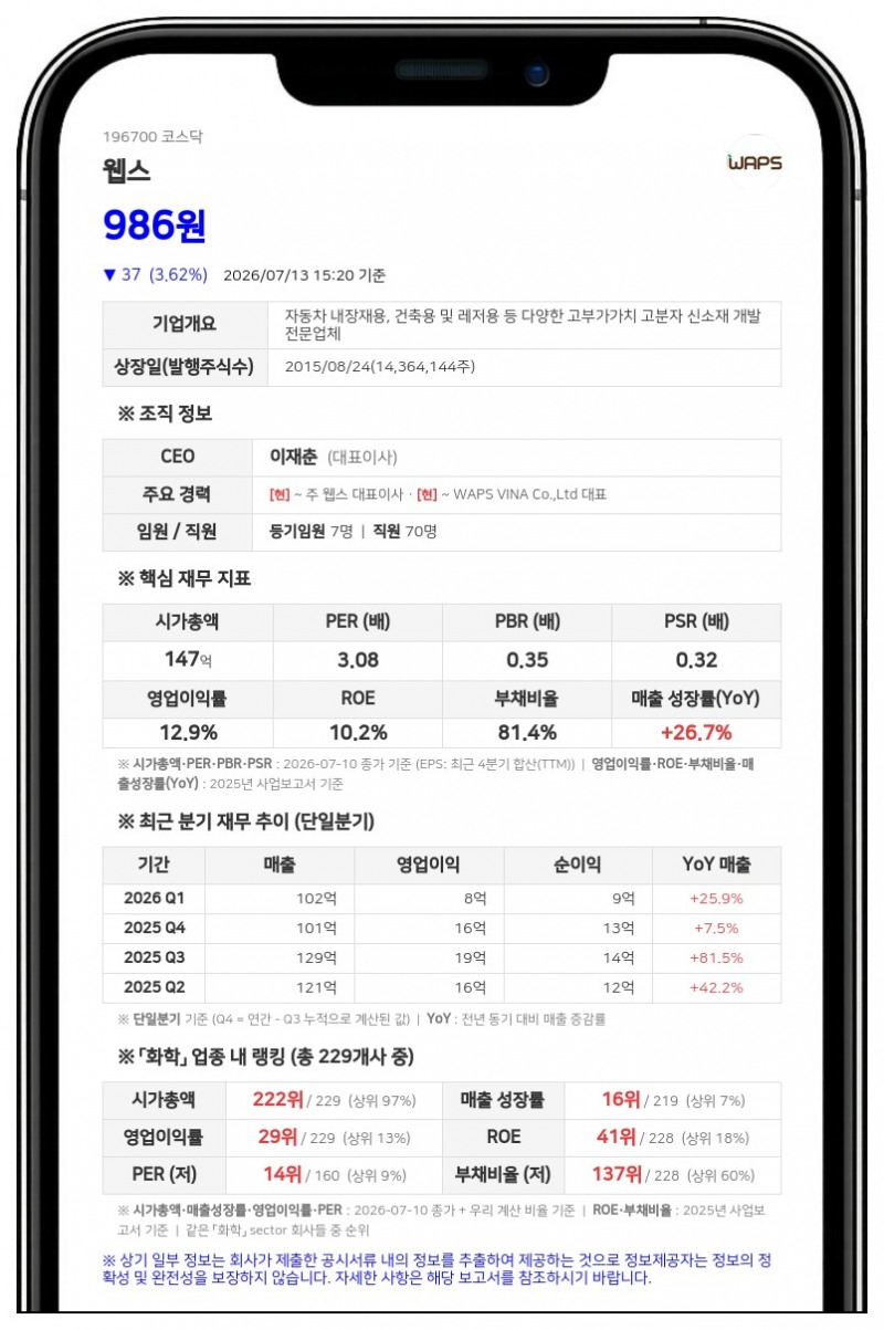웹스, 주주가치 제고 위해 10억원 규모 자사주 신탁계약 체결... "종료 후 소각 예정"