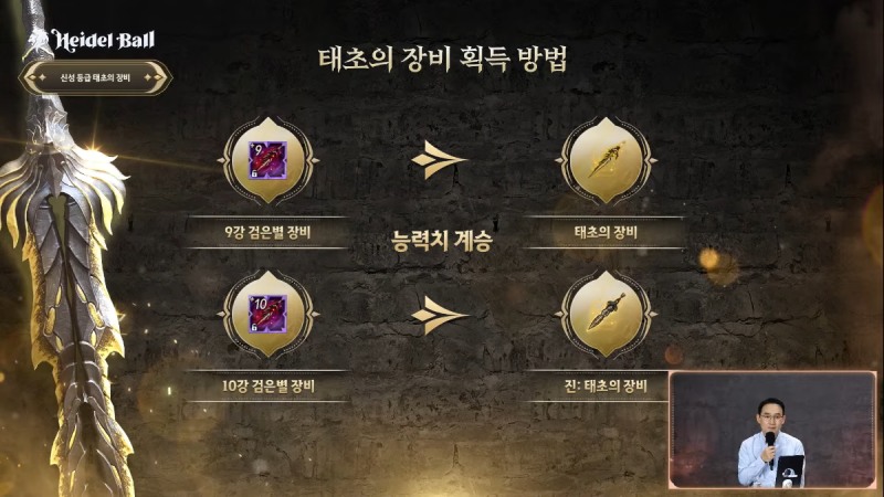 '태초의 장비'가 선보여진다(출처=행사 실황 캡처).