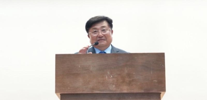 박관열 광주시장이 13일 국회에서 중부권 광역급행철도 조속 추진을 촉구했따. /광주시