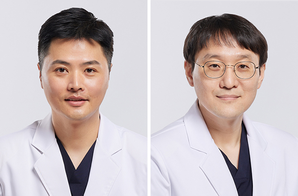 (왼쪽부터) 오대석 마취통증의학과 교수, 박강민 신경과 교수 <사진=해운대백병원 제공>