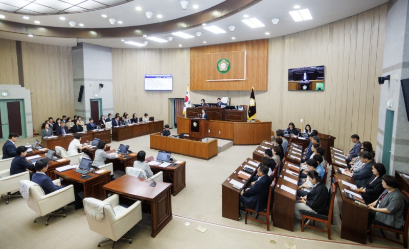 의왕시의회, 제321회 임시회 제1차 본회의