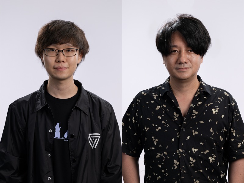 확장팩의 개발을 담당한 오야마 나오토 프로듀서와 키노시타 켄토 디렉터(제공=캡콤).