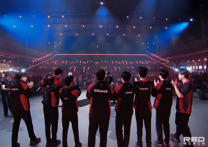 EWC 2026에 출전한 농심 발로란트 팀(이미지=농심 제공).
