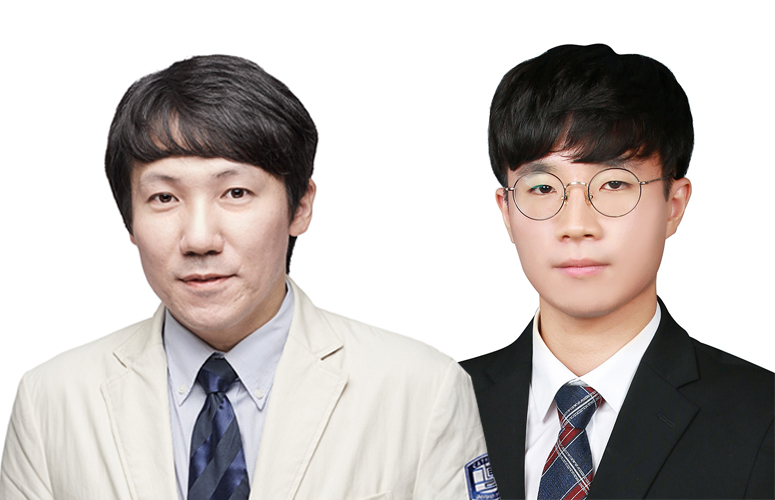 (왼쪽부터) 서울성모병원 내분비내과 하정훈 교수, 성경헌 전공의 <사진=가톨릭대 서울성모병원 제공>