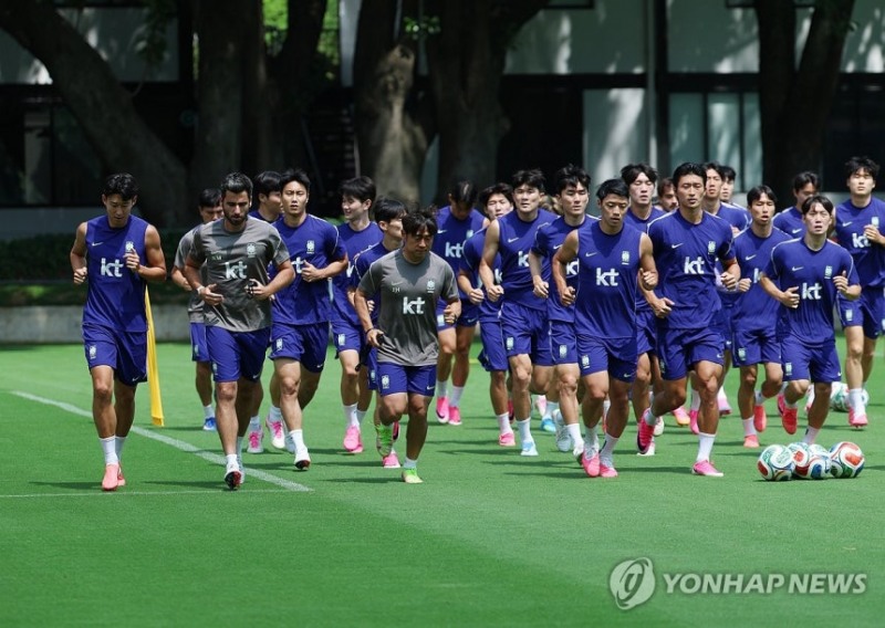 2026 북중미 월드컵에 출전한 한국 축구 국가대표팀 / 사진=연합뉴스