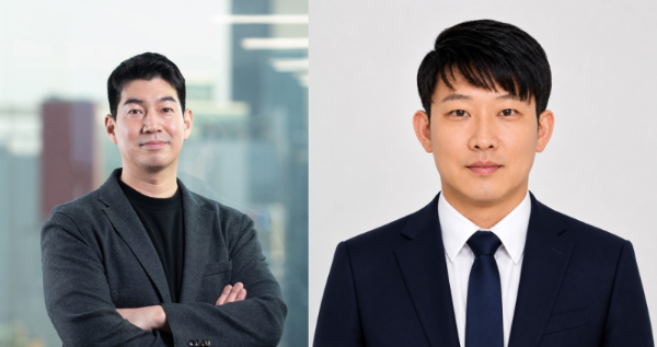(왼쪽부터) 신임 임정현 CEO와 신임 류종완 CFO/화해글로벌