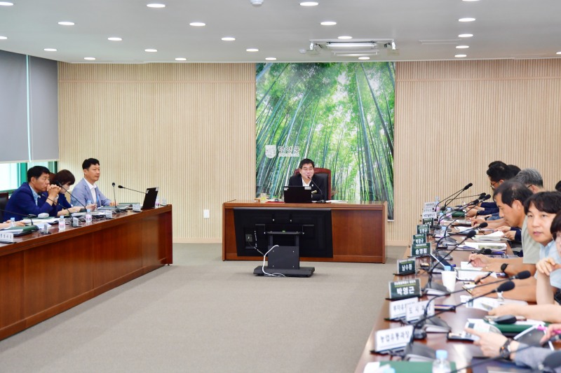 2027 남도정원 비엔날레 기본계획 수립 용역 중간보고회 (사진제공=담양군)
