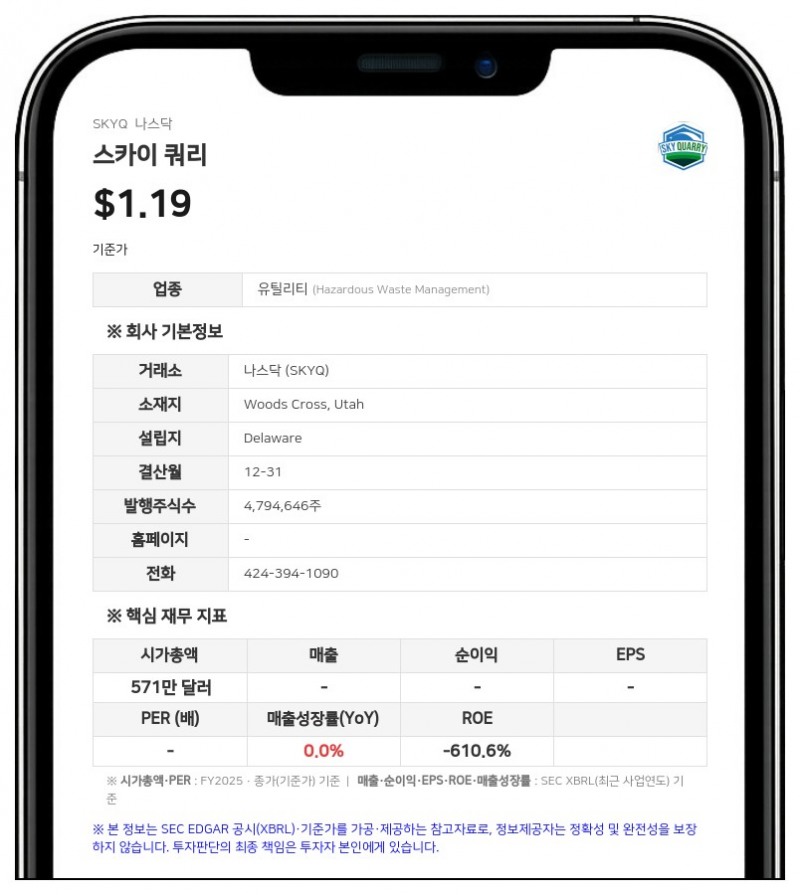 스카이 쿼리, 마커스 라운 임시 CEO에 10만 달러 일회성 특별 보상 지급
