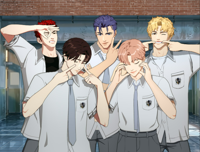 버추얼 아이돌그룹 비던(B:DAWN). (사진제공=두리엔터테인먼트)