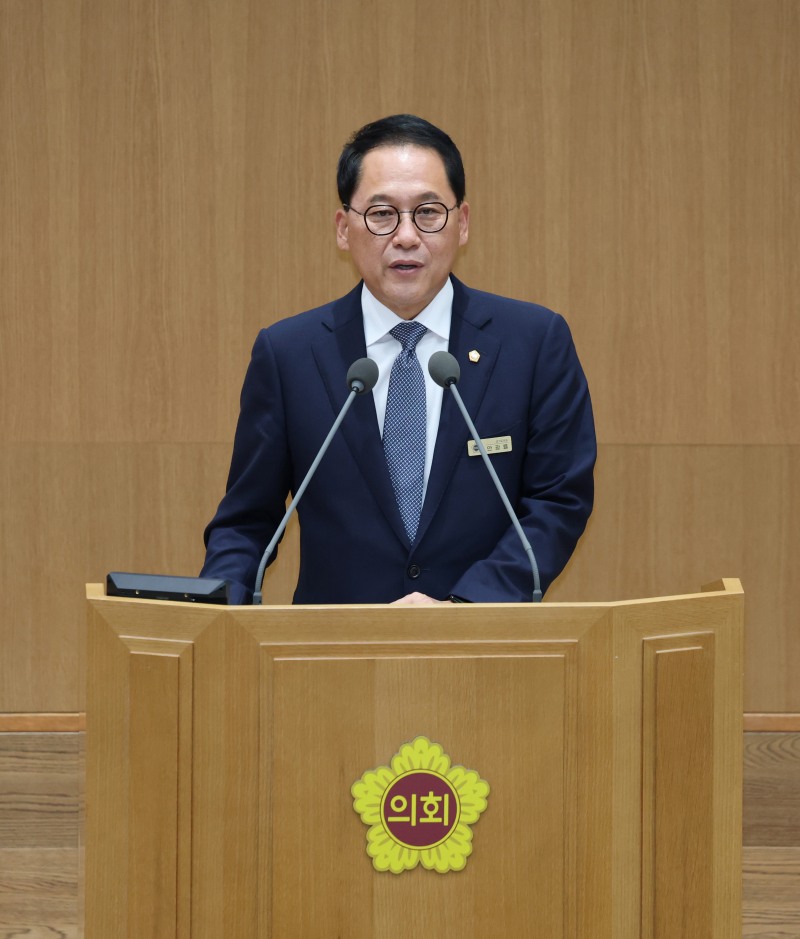 안광률 경기도의회 민주당 대표의원. /경기도의회