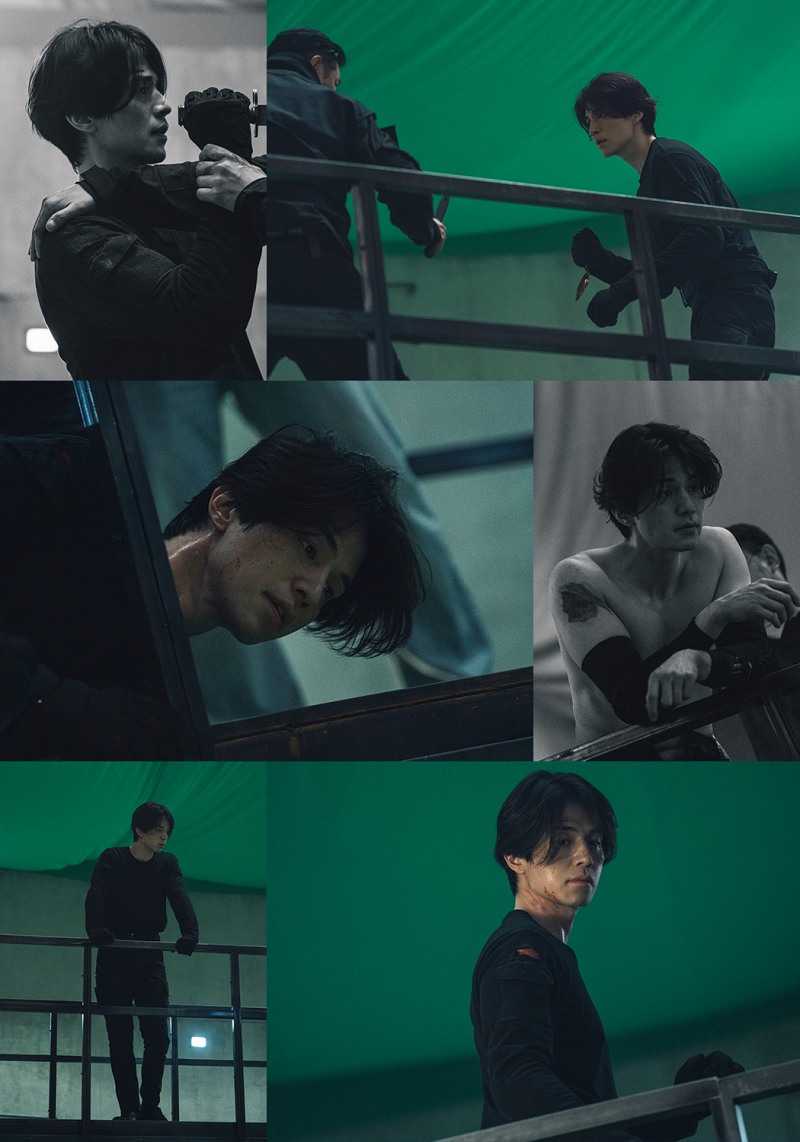 ‘킬러들의 쇼핑몰 시즌2’ 이동욱, 다리 위 ‘정진만 VS 베일’ 결투 비하인드 공개