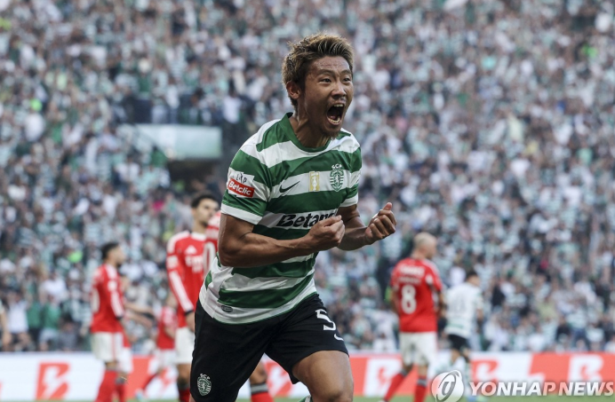 스포르팅에서 뛰던 모리타. / 사진=연합뉴스
