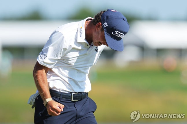 생애 첫 우승을 달성하고 포효하는 잭슨 코이번 / 사진=연합뉴스