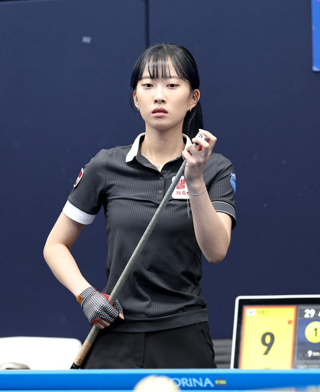 Q라운드를 통과한 최봄이 / 사진=PBA 제공