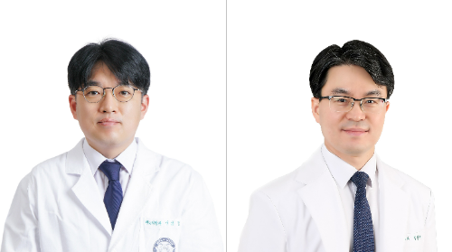 (왼쪽부터) 이상협 경희대병원 비뇨의학과 교수, 김범수 경희대병원 간담도췌장외과 교수 <사진=경희대병원 제공>