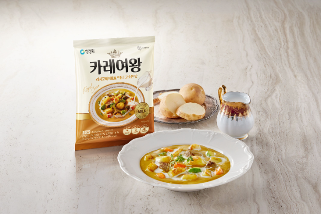 대상 청정원의 프리미엄 카레여왕 신제품 ‘리치 크림카레’ 사진= 대상 청정원