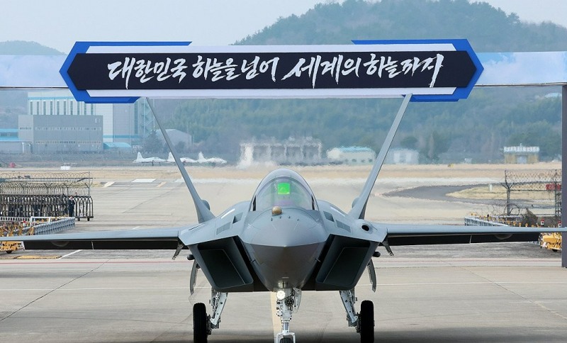 한국항공우주산업(KAI)의 KF-21 양산 1호기 모습. 사진=연합뉴