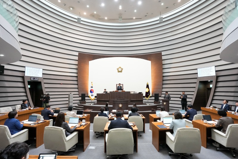 광주시의회, 제325회 임시회 개회