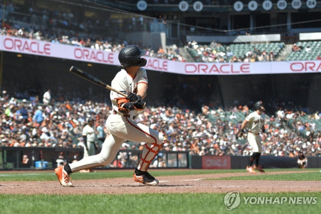 이정후의 밀워키전 안타 장면 / 사진=연합뉴스