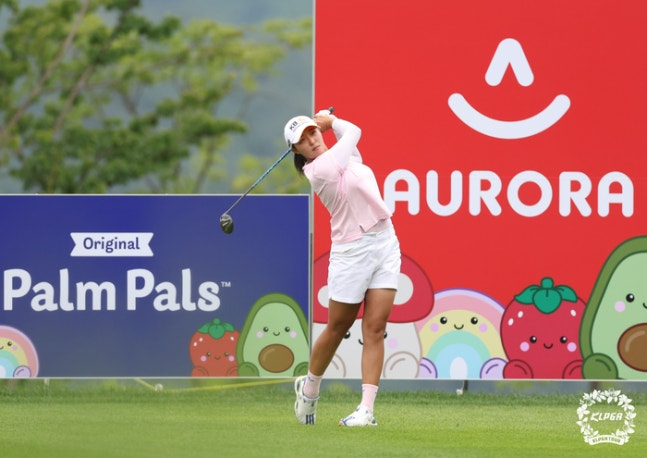 오로라월드 챔피언십 1라운드에서 5언더파 67타를 친 박예지. /KLPGA