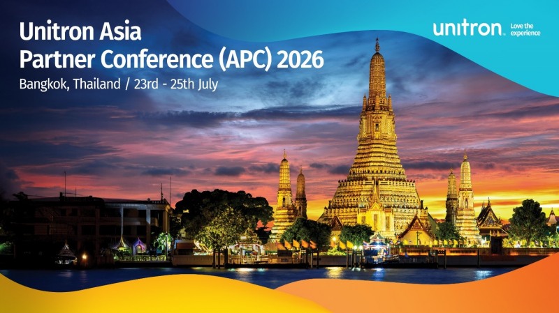 태국 방콕에서 열린 '2026 유니트론 아시아 파트너 콘퍼런스(Unitron Asia Partner Conference 2026)' 행사 이미지