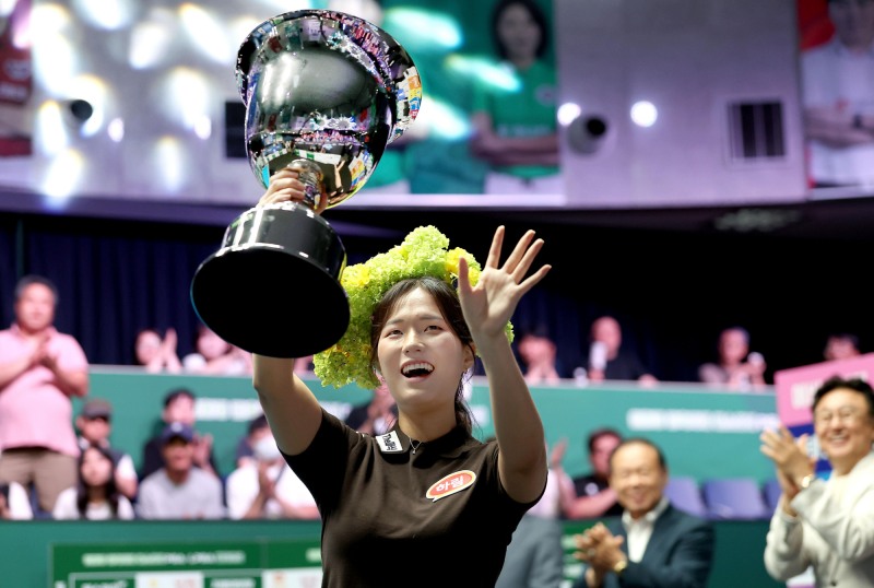 PBA 새로운 '여왕' 박정현. / 사진=연합뉴스