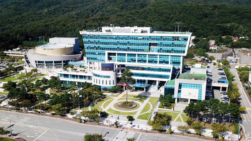 이천시청 전경