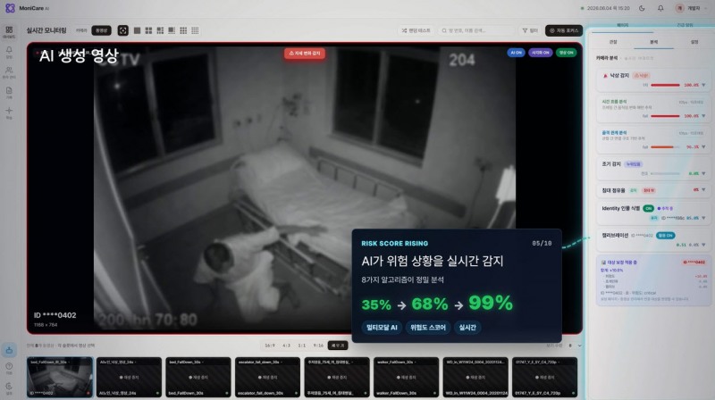 인공지능 기반 노인요양원 돌봄