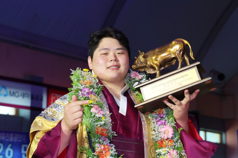 영암군민속씨름단 김민재. / 사진=연합뉴스