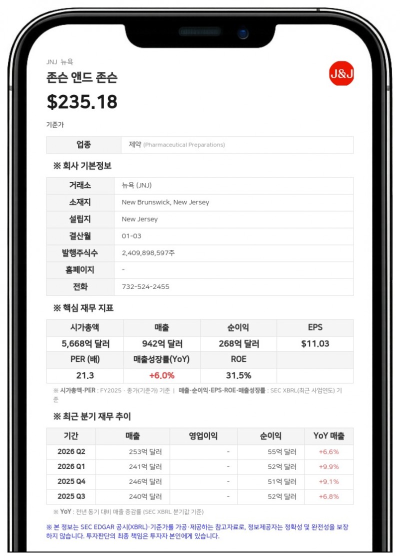 존슨 앤드 존슨, 이노베이티브 메디신 부문 회장에 톰 캐바노 임명…제니퍼 타우버트 수석 부사장 은퇴
