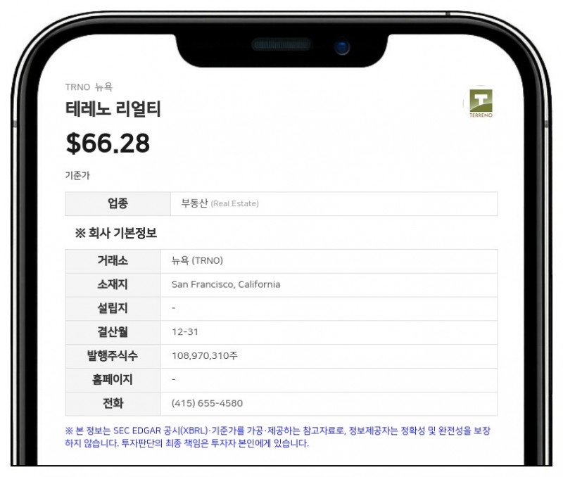 테레노 리얼티, 2분기 매출 11%·FFO 12% 증가…배당도 주당 0.57달러로 인상