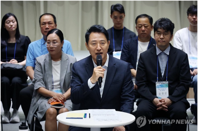 오세훈 서울시장은 6일 일부에서 제기하는 용산공원 부지 일부 주택 공급 방안에 대해 "절대로 불가"하다는 입장을 명확히 했다. 사진=연합뉴스