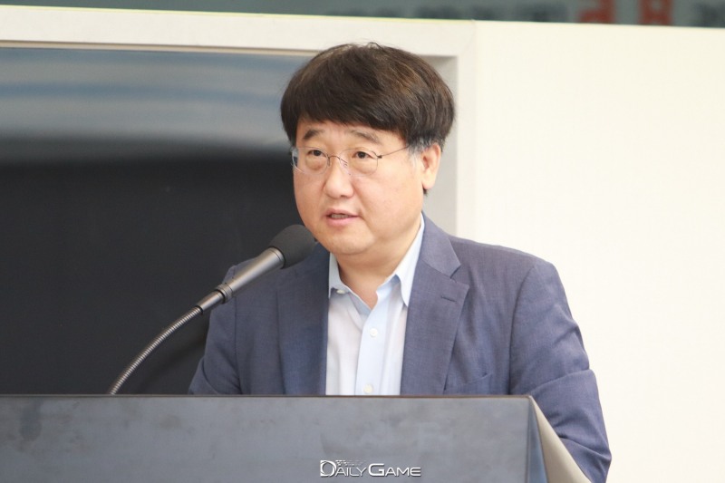 한국게임정책자율기구 황성기 의장.