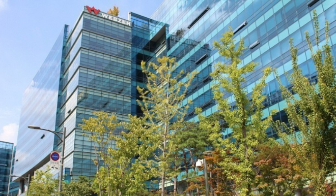 웹젠 본사 전경. 사진=웹젠