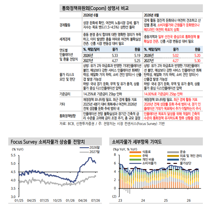 브라질 투자, 환 손실 염두에 둔 보수적 접근 필요 - 신한證