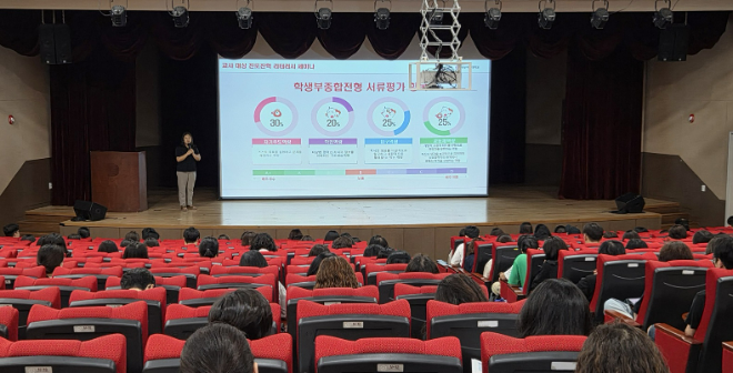 덕성여대, 교사 대상 '2027학년도 대입 진학지도' 연수사진. (사진제공=덕성여대)
