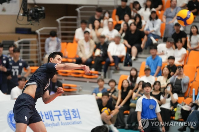 남자 배구대표팀 임성진 / 사진=대한배구협회 제공