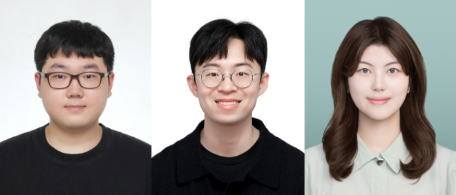 (왼쪽부터) 동국대 김태현, 이제선, 조혜진 대학원생. (사진제공=동국대)