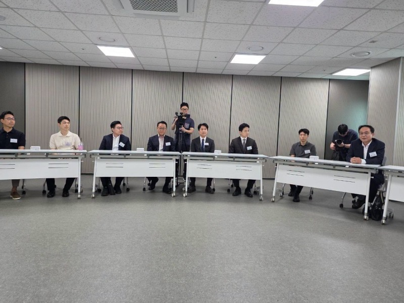 면접장 모습. /페북 캡처