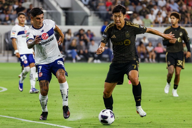 LAFC의 손흥민(오른쪽). / 사진=연합뉴스