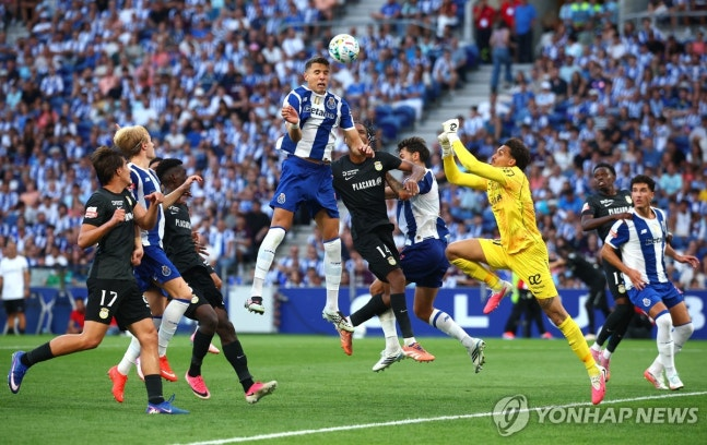 포르투와 알베스카의 2026-2027시즌 포르투갈 정규리그 개막전 경기 모습. / 사진=연합뉴스