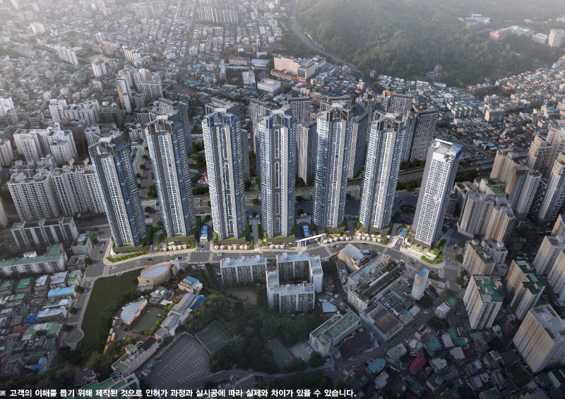 두산위브더제니스 부천 조감도/두산건설