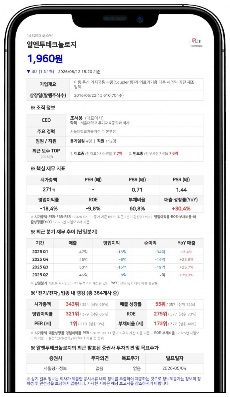 알엔투테크놀로지 경영권 분쟁 소송 제기…대표이사 직무집행정지 가처분 신청
