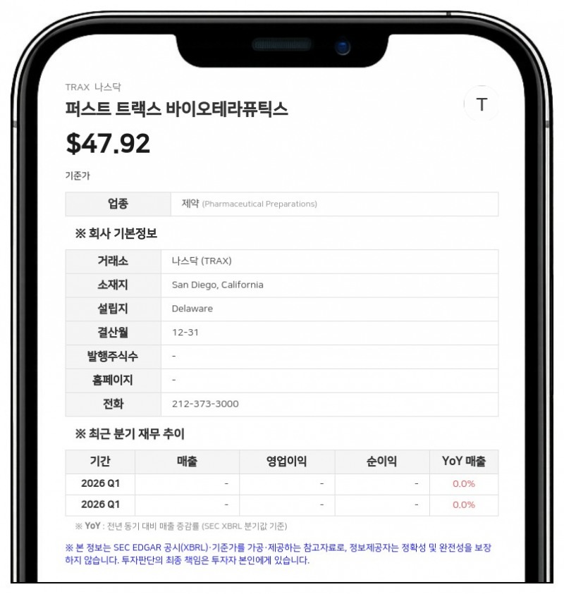 퍼스트 트랙스, 아납티스바이오서 분할 완료…8000만 달러 규모 사모펀딩 유치